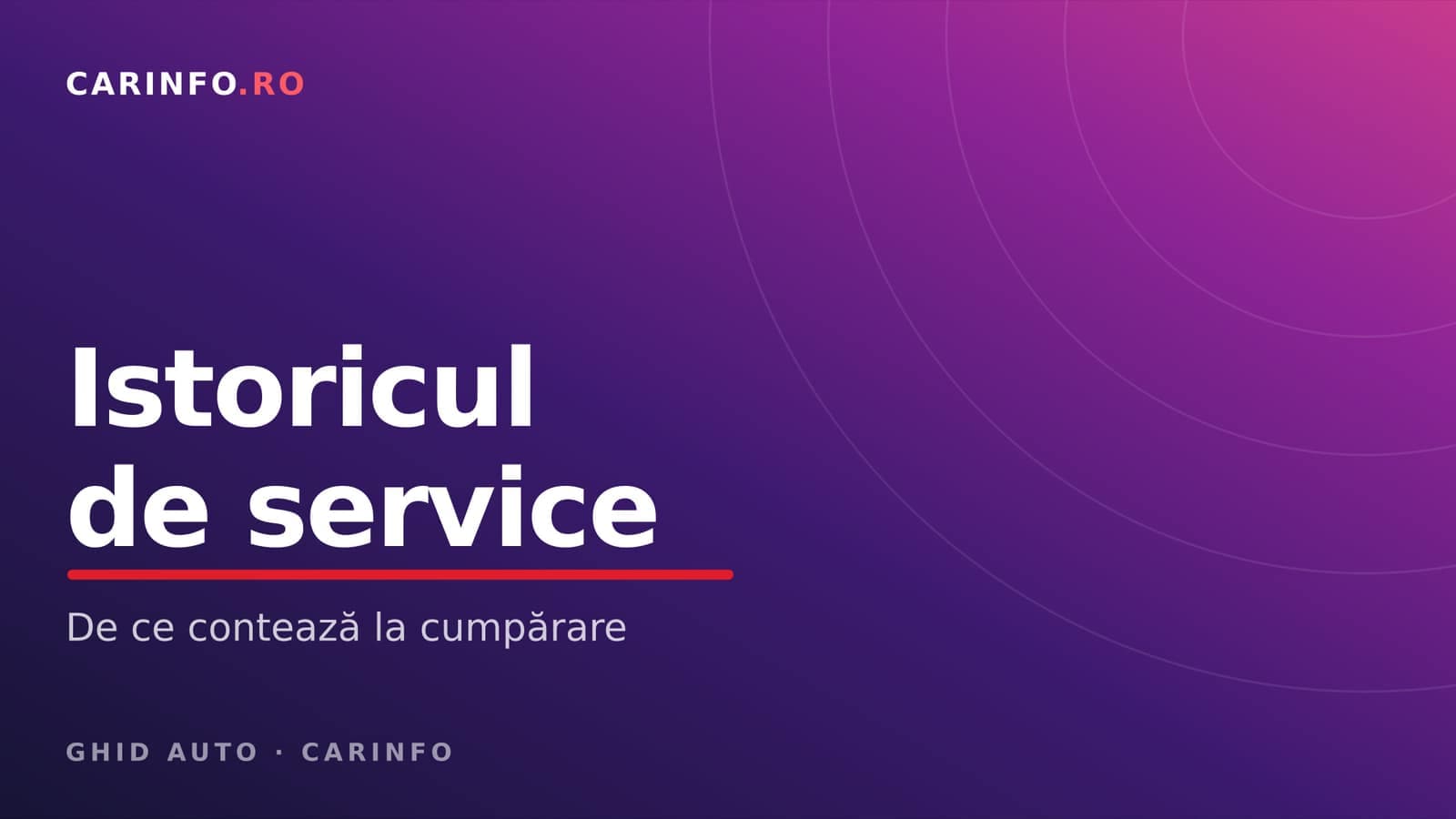 Service history: why it matters more than you think